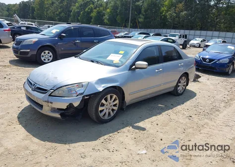 2006 Honda Accord Sdn Ex-L V6 from USA, damaged, VIN 1HGCM66526A062785